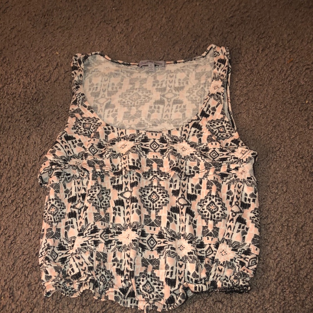 Tribe print tank top
